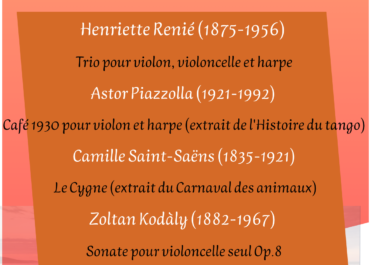 Musique Classique à la Maison du bienveillant. Jeudi 23 juillet à 18h00
